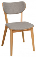 Chaise - \'Kato\' - Chêne/Gris clair