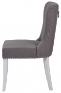 Chaise \'Ina\' - Gris/Blanc