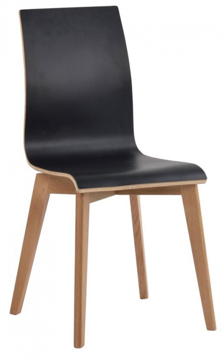 Chaise \'Gracy\' - Noir/Chêne dans le groupe Meubles / Meubles d\'assise / Chaises chez Reforma (113630)