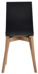 Chaise \'Gracy\' - Noir/Chêne