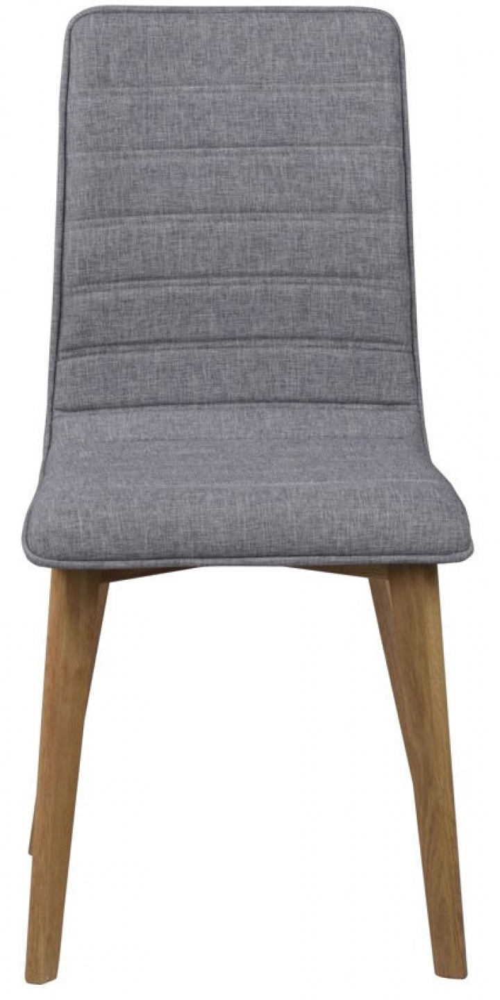 Chaise \'Gracy\' - Gris clair/Chêne dans le groupe Meubles / Meubles d\'assise / Chaises chez Reforma (113634)