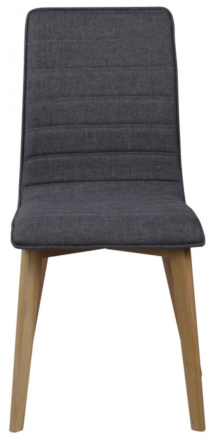Chaise \'Gracy\' - Gris foncé/Chêne dans le groupe Meubles / Meubles d\'assise / Chaises chez Reforma (113638)
