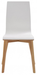 Chaise \'Gracy\' - Blanc/Chêne