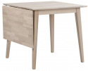 Table à manger \'Filippa\' 80x80cm - Chêne blanchi