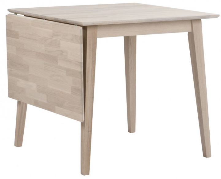 Table à manger \'Filippa\' 80x80cm - Chêne blanchi dans le groupe Meubles / Tables / Table à manger chez Reforma (113718)