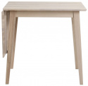 Table à manger \'Filippa\' 80x80cm - Chêne blanchi