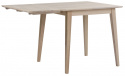 Table à manger \'Filippa\' 80x80cm - Chêne blanchi