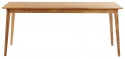Table à manger \'Filippa\' 180x90cm - Chêne
