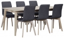 Table à manger \'Filippa\' 180x90cm - Naturel