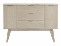 Buffet \'Filippa\' 122x85cm - Chêne/Blanchi