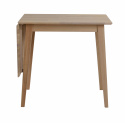 Table à manger \'Filippa\' 80x80cm - Chêne