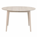 Table à manger \'Filippa\' Ronde 120cm - Blanchi