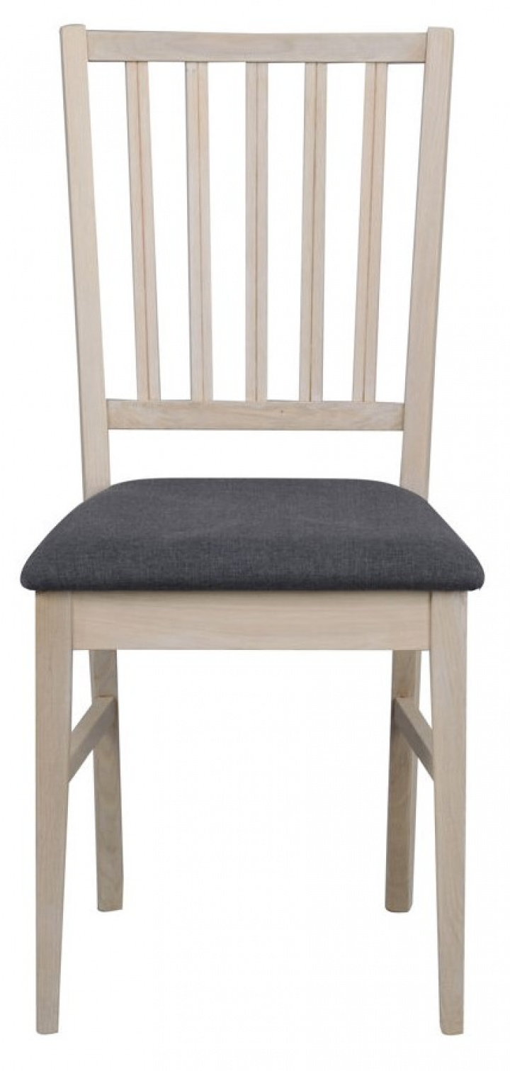 Chaise \'Filippa\' - Chêne blanchi/Gris dans le groupe Meubles / Meubles d\'assise / Chaises chez Reforma (113782)