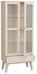 Vitrine \'Filippa\' - Chêne blanchi