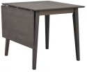Table à manger \'Filippa\' 80x80cm - Brun foncé