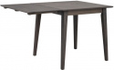 Table à manger \'Filippa\' 80x80cm - Brun foncé