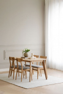 Table à manger \'Cirrus\' 150x90cm - Chêne