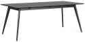 Table à manger \'Yumi\' 190x90cm - Noir