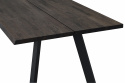 Table à manger \'Fred\' 170x95cm - Brun/Noir