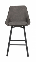 Tabouret \'Alison\' - Gris foncé