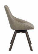 Chaise \'Alison\' - Beige foncé/Chêne