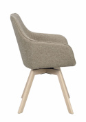Fauteuil \'Alison\' - Pigmenté blanc