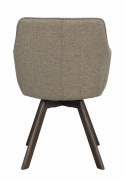 Fauteuil \'Alison\' - Beige foncé