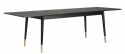 Table à manger \'Fenwood\' - Noir 180x90cm