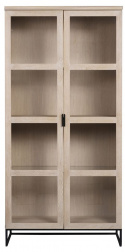 Vitrine \'Everett\' - Naturel