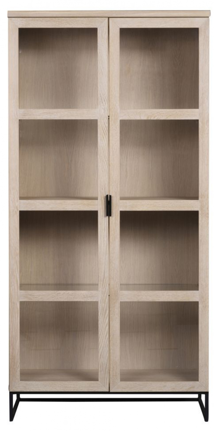 Vitrine \'Everett\' - Naturel dans le groupe Meubles / Étagères & rangement / Armoires et buffets chez Reforma (118773)