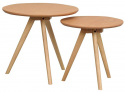 Table basse \'Yumi\' 2 pièces - Chêne