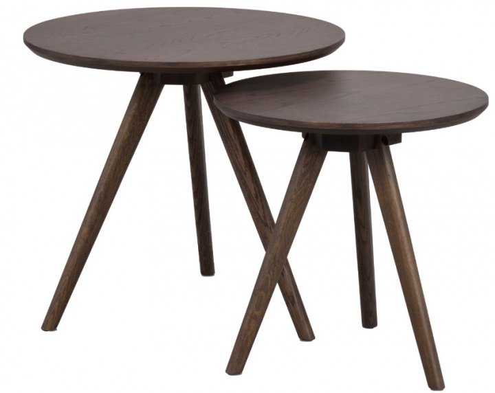 Table basse \'Yumi\' 2 pièces - Brun dans le groupe Meubles / Tables chez Reforma (119215)