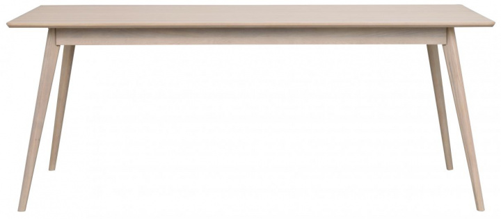 Table à manger \'Yumi\' 190x90cm - Chêne blanchi dans le groupe Meubles / Tables / Table à manger chez Reforma (119220)
