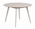 Table à manger \'Yumi\' Ronde 115cm - Blanchi