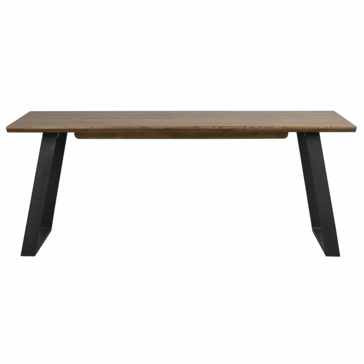 Table à manger \'Melville\' 210x95cm - Brun/Noir dans le groupe Meubles / Tables / Table à manger chez Reforma (119374)