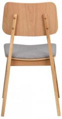 Chaise \'Nagano\' - Chêne/Gris clair