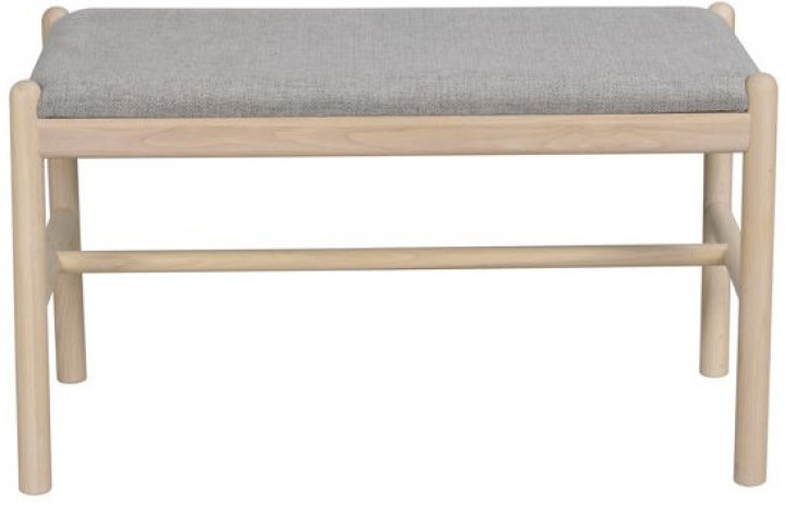 Banc \'Milford\' - Blanchi/Gris dans le groupe Meubles / Meubles d\'assise / Bancs chez Reforma (119526)