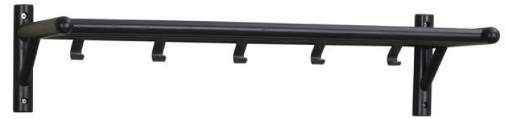 Étagère à chapeaux \'Milford\' - Noir dans le groupe Meubles / Étagères & rangement / Étagères à chapeaux et à chaussures chez Reforma (119541)