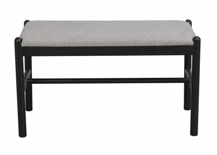 Banc \'Milford\' - Noir/Gris dans le groupe Meubles / Meubles d\'assise / Bancs chez Reforma (119546)