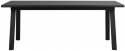 Table à manger \'Winnipeg\' 200x100cm - Noir