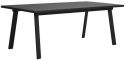 Table à manger \'Winnipeg\' 200x100cm - Noir