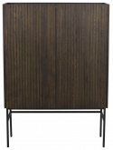 Armoire \'Halifax\' - Brun/Noir