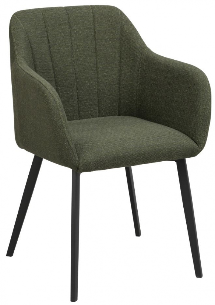 Fauteuil \'Bolton\' - Vert/Noir dans le groupe Meubles / Meubles d\'assise / Chaises chez Reforma (119933)