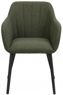 Fauteuil \'Bolton\' - Vert/Noir