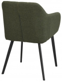 Fauteuil \'Bolton\' - Vert/Noir