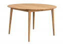 Table à manger \'Tyler\' 120x120 - Naturel