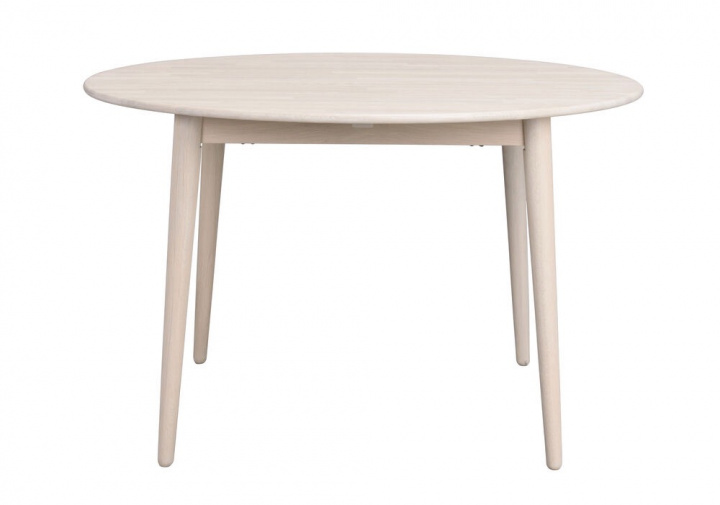 Table à manger \'Tyler\' 120x120 - Blanc dans le groupe Meubles / Tables / Table à manger chez Reforma (119954)