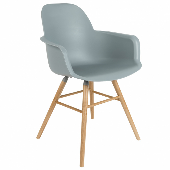 Fauteuil \'Albert\' - Gris clair dans le groupe Meubles / Meubles d\'assise / Chaises chez Reforma (1200133)