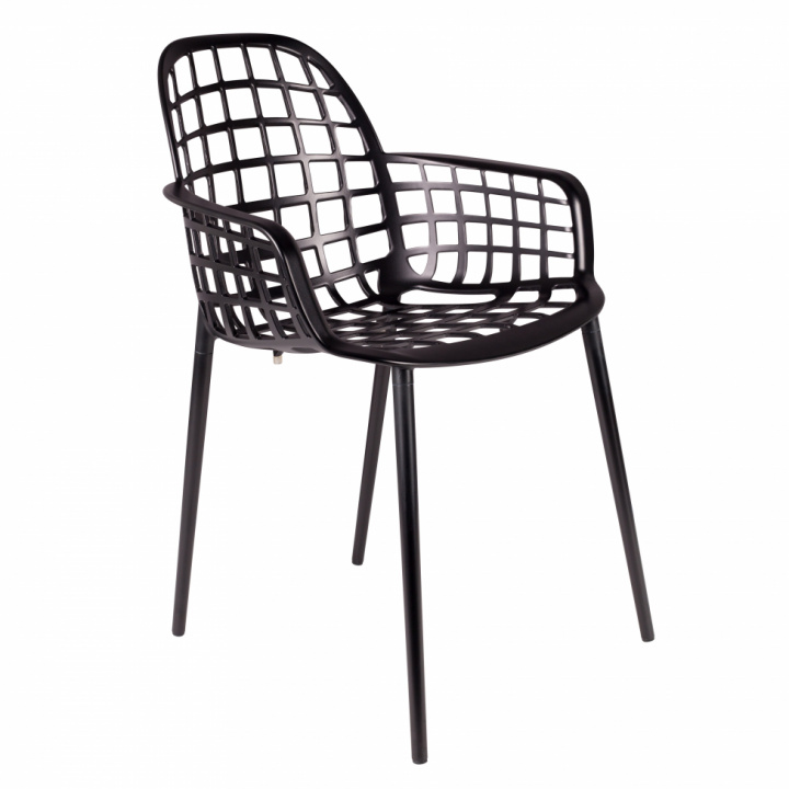 Chaise \'Albert\' Kuip Garden - Noir dans le groupe Meubles / Meubles d\'assise / Chaises chez Reforma (1200170)