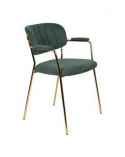 Chaise \'Jolien\' - Vert/Or